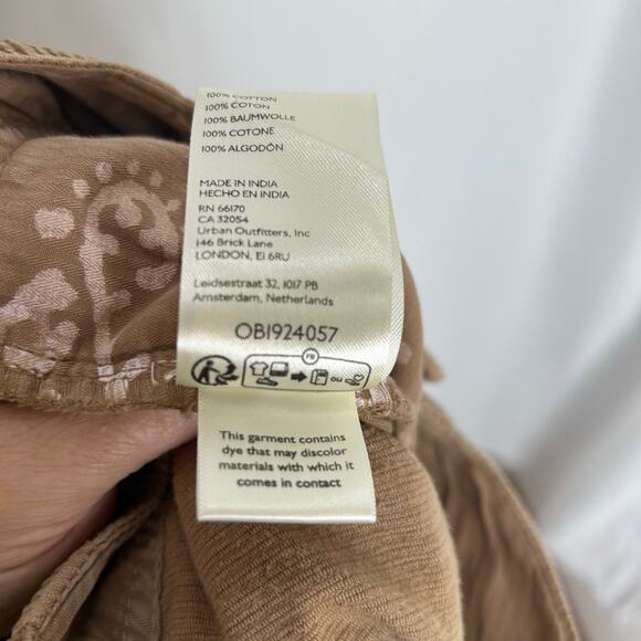 We the Free Osaka barrel corduroy pants tan size 29 ankle - Picture 7 of 9